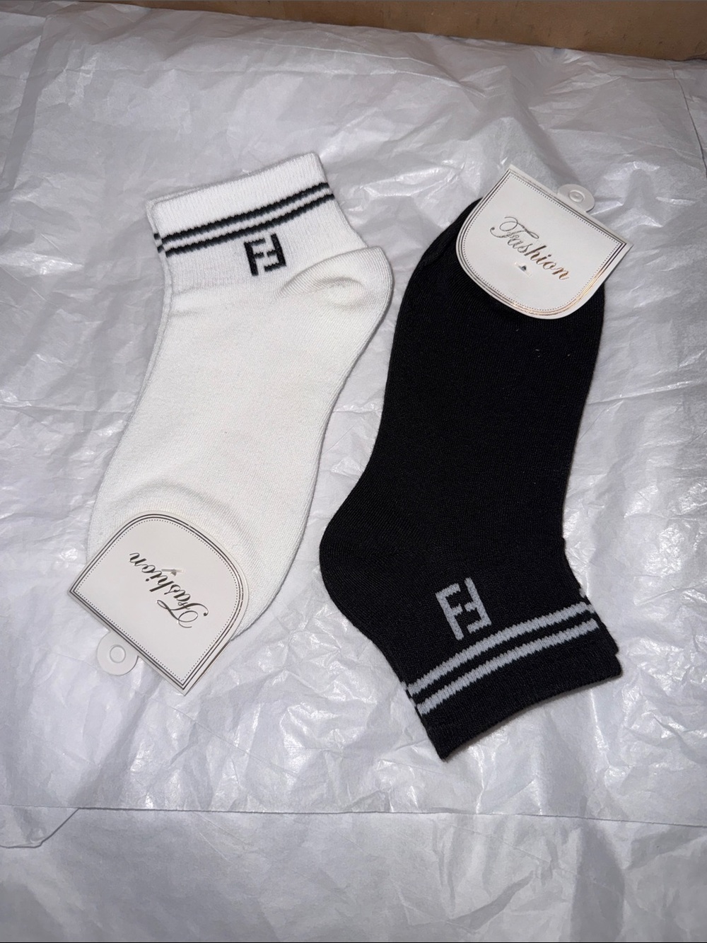 Fashion Socks 2-Pk